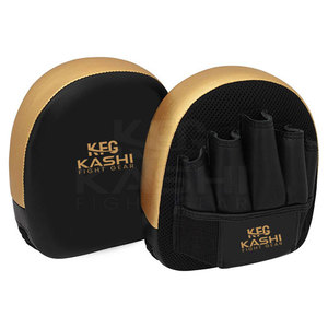 Professional Leather Martial Arts <b>Focus</b> Mitts Moisture Wicking Non-Slip Design for Trainers' Skill Development Fitness Training - Product Image 4