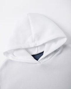 Color Block Hooded Fleece Breathable Sweatshirt for Children Casual Winter Wear Knitted Regular Sleeve Style Unlined - Product Image 3
