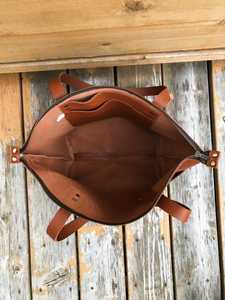 กระเป๋าโท้ทสำหรับผู้หญิงผู้ชาย, กระเป๋าเดินทางแนววินเทจสำหรับผู้หญิงกระเป๋าสะพายไหล่ความจุขนาดใหญ่ LTB-0268 - Product Image 3