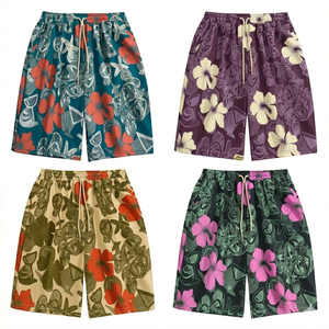 Custom Sublimation Swim Shorts Polyester Quick Dry <b>Board</b> Shorts Men Beach Surf OEM ODM Supplier Bulk - Product Image 1