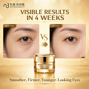 Crème liftante pour les yeux NB Revital, éliminateur de cernes, crème contour des yeux anti-affaissement au peptide, fabriquée par Natural Beauty Manufacturer - Product Image 3