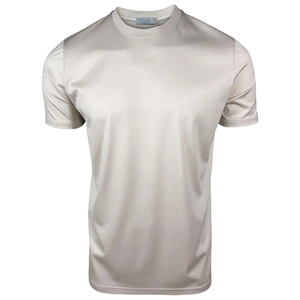 T-shirt en coton 100 % en gros, coupe ajustée, sérigraphie unie, tissé formel, 180 grammes, teint uni, service OEM, toile respirante - Product Image 6