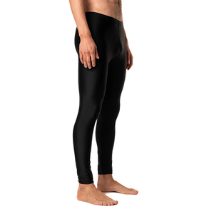 Men Slim Fit Elastic Waisted Leggings Solid Color Athletic Gym <b>Tights</b> Men Plain Printed Sports Compression Pants Oem Services - Product Image 2