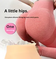 Ventes en gros de culottes gainantes pour femmes avec rembourrage en silicone, effet push-up, bouton, rehausseur de fesses, rehausseur de hanches, pantalon