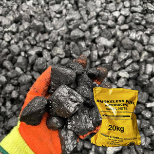 Charbon Anthracite de Haute Qualité à Prix d'Usine, Faible Teneur en Cendres (2,5%), Haute Teneur en Carbone (7800 Calorifiques), Forme Briquette, Combustible Industriel pour Chauffage - Product Image 3