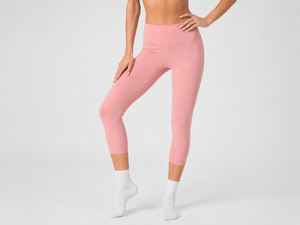 <b>3</b>/<b>4</b> length tights breathable compression yoga pants high elastic gym fitness <b>leggings</b> quick dry athletic sportswear <b>for</b> <b>women</b> - Product Image 3