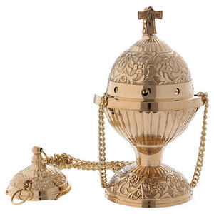 Encensoir Chinois Créatif en Métal TCM 2076, Laiton Antique Fait Main, Couleur Personnalisable, Durable, pour Encens Religieux - Product Image 3