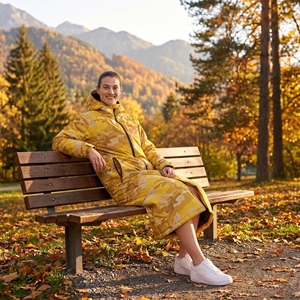 Robe de bain surdimensionnée de haute qualité personnalisée, imperméable, pour hommes et femmes, parka de natation, vestes de bain - Product Image 1