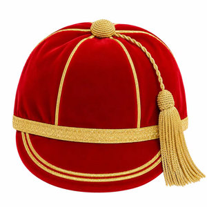 Casquettes de rugby unisexes ajustables toutes saisons en velours personnalisées, fabricant OEM, broderie 3D, impression sérigraphique - Product Image 5