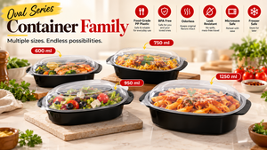 750ml Recyclable PP American Style Food Packaging <b>Container</b> for Restaurant Meals Takeaway Food Delivery Commercial Meal Prep - Product Image 5