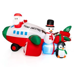 9 Feet Outdoor Inflatable Santa Claus Festive Christmas Yard Decoration - Product Image 1