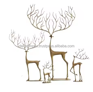 Vaisselle en aluminium écologique, décoration d'intérieur, modèle plaqué avec un design moderne pour la publicité, les souvenirs et les décorations d'anniversaire, Impex - Product Image 1