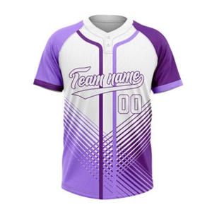 Camiseta de Béisbol Urbana Personalizada con Botones al Frente, Transpirable, Ligera, de Secado Rápido, 100% Poliéster, Impermeable - Product Image 4