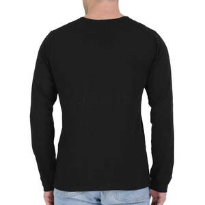 เสื้อยืดกีฬาแขนยาวผู้ชาย ผ้าถักพิมพ์ลาย ดีไซน์เรียบง่าย แห้งเร็ว ระบายอากาศได้ดี คุณภาพสูง - Product Image 2