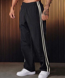 Nouveau pantalon de sport décontracté en coton coupe droite pour homme – Idéal pour la gym, le fitness, le jogging, la course en extérieur, la randonnée – Personnalisable – Tailles plus - Product Image 5