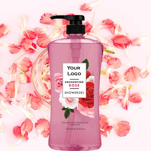 Gel de Ducha Líquido de Marca Privada para Adultos con Colágeno y Aroma a Rosas, Gel de Ducha Refrescante y Nutritivo para el Cuidado de la Piel, Servicio OEM/ODM - Product Image 1