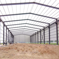 Entrepôt préfabriqué en structure métallique, bâtiment en acier préfabriqué pour atelier d'usine et stockage