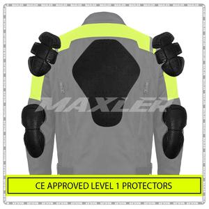 Veste courte en textile respirant pour homme, homologuée CE, légère, pour la moto, protection imperméable, coupe-vent - Product Image 4