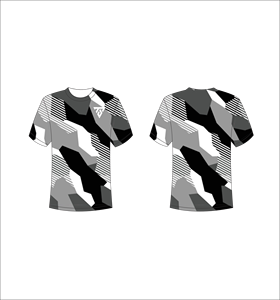 T-shirt pour homme personnalisé avec impression intégrale, motif camouflage géométrique, tee-shirt graphique de haute qualité, sublimation, streetwear, t-shirts pour hommes - Product Image 1