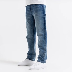 Jeans Daily Move pour garçons, effet usé, coupe régulière, décontractés, respirants, séchage rapide, écologiques, légers, tissu Spandex/Coton - Product Image 1