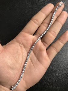 High on Demand Elegant Aquamarine Oval Shaped Natural Gemstone Tennis 4x3 Mm Fine Charm <b>Bracelet</b> Fine Jewelry <b>For</b> <b>Man</b> And Women - Product Image 5