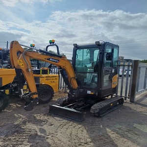 Mini-excavatrice sur chenilles Sany SY18C d'occasion robuste pour l'abattage forestier et le déchiquetage d'arbres, avec contrôle fluide et chenilles robustes pour terrains accidentés - Product Image 1