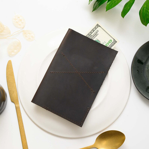 Porta Facturas de Cuero Genuino de Lujo para Restaurante, Elegante Presentador de Cuentas para Invitados, Cubierta para Menú, Carpeta para Facturas LBH-0072 - Product Image 3