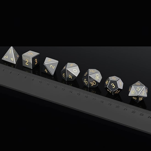 High quality stone dice Hematite natural <b>crystal</b> reiki healing gemstones Engraved stone custom dice <b>set</b> Vikings <b>crystal</b> - Product Image 4