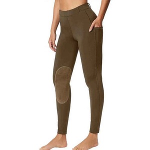 กางเกงขี่ม้าพิมพ์ลายขายดี ออกแบบโลโก้ได้ตามต้องการ ผ้าสี่ทิศทาง ยืดหยุ่น ระบายอากาศได้ดี กระชับสบาย เหมาะสำหรับขี่ม้ากลางแจ้ง - Product Image 2