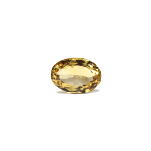 Natural 3.95 Ct Emerald Cut Citrine Loose Gemstone 6mm Faceted for Fine Jewelry - Product Image 1
