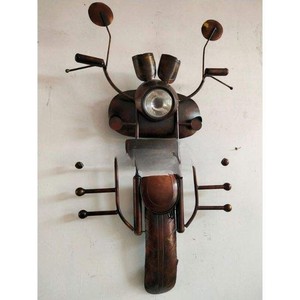 Decoración de Pared con Forma de Bicicleta de Metal, Decoración Artística para el Hogar, Decoración de Pared para Restaurante, Estilo Vintage, Arte Creativo para Pared - Product Image 1