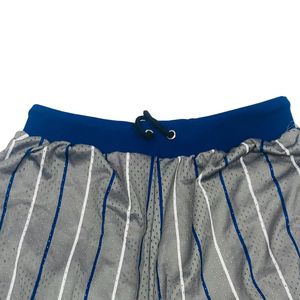 Pantalones Cortos de Baloncesto de Malla Gruesa con Rayas Grises Phi Beta Sigma para Hombre, Ajuste Cómodo, Tela Premium, Ropa de Fraternidad Griega - Product Image 3