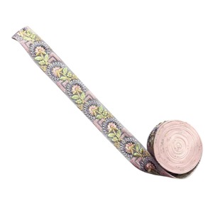 Bordure en dentelle brodée de qualité supérieure avec travail de fil floral pour vêtements de mode, disponible au meilleur prix - Product Image 2