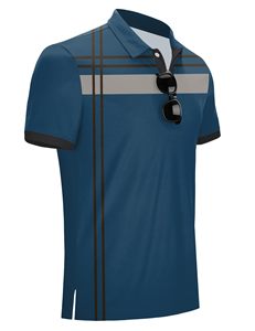 Chemise d'été pour homme, style coréen, en coton/polyester respirant, décontractée, unie, longue, tricotée, pour jeunes - Product Image 4