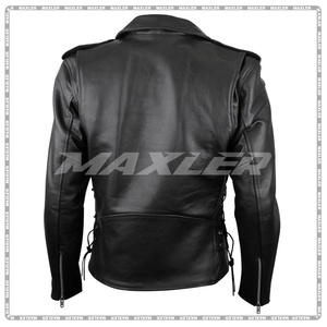 <b>Light</b> Weight Comfortable Windproof <b>Waterproof</b> Motorbike <b>Jackets</b> High Quality Men's Custom Made Breathable Leather <b>Jacket</b> - Product Image 2