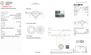 Diamant de laboratoire Ilois 10.03CT rond brillant, couleur E, clarté VS2, certifié IGI, type CVD IIa pour la fabrication de bijoux - Product Image 5