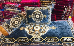 Ensemble de housses de coussin et d'oreillers de Style turc Toshak | Toshak sièges arabes plancher Oriental sièges de sol - Product Image 3