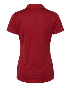 Polo à manches courtes pour femme, couleur unie, tricoté, 100% polyester, style décontracté, longueur normale - Product Image 6
