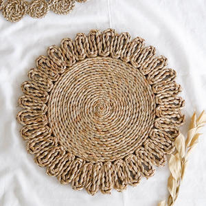 Vietnam Eco Farmie Export Co Ltd Seagrass Mantel Individual Impresión personalizada Manteles cargador Placas para accesorios de Decoración de mesa - Product Image 6