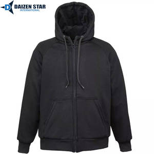 Motorcycle <b>Hoodie</b> with for Lining <b>Fleece</b> Winter Cut & Scratch Resistant Protective <b>Hoodie</b> for Urban Touring Riders - Product Image 2