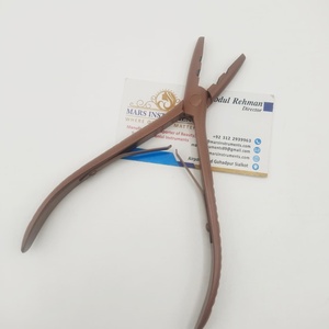 Herramienta para Extensiones de Cabello con Pinza Larga de 2 Orificios, Color Marrón - Product Image 3