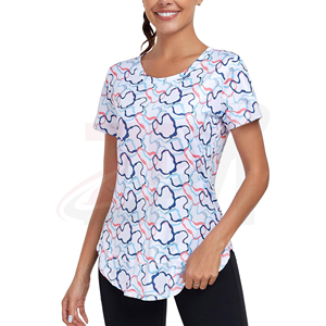 Ropa de uso diario para mujer, top informal estampado, ropa transpirable para actividades al aire libre y ropa de verano de estilo moderno - Product Image 2