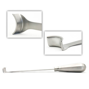 Rétracteur de valve aortique Ross, longueur totale 10 pouces (25,4 cm), outil de chirurgie cardiaque ZETOMEDPRO - Product Image 4