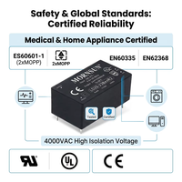 LD20-23B24R2 20W 24V 0.83A 24V DC Güç Kaynağı AC'den DC'ye Dönüştürücü 24V Güç DIN Ray Modülü