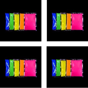 ผงสีนีออนเรืองแสง UV สำหรับงานปาร์ตี้ เทศกาล งานกลางคืน สีเขียวนีออน สีส้ม ขายส่งจากโรงงาน - Product Image 6