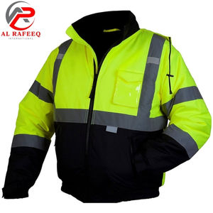เสื้อแจ็คเก็ตซอฟต์เชลล์ดีไซน์ใหม่ล่าสุด มองเห็นได้ชัดเจน กันน้ำ ผลิตจากโพลีเอสเตอร์ สำหรับงานด้านความปลอดภัย พร้อมโลโก้ที่ปรับแต่งได้ ปี 2026 สำหรับผู้ชาย - Product Image 5