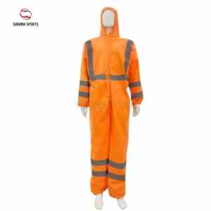 Conjunto de Traje de Trabajo de Dos Piezas con Múltiples Bolsillos de Algodón para Primavera y Otoño, para Fábrica, Taller, Mina de Carbón, Ropa de Trabajo Resistente para Hombre - Product Image 1