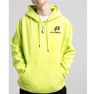 Custom Streetwear High Quality 100% Cotton Heavy Weight French Terry True to Size Hoodies for <b>Men</b> - Product Image 2