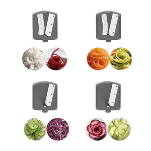 Máquina Eléctrica para Cortar Repollo Migecon, para Rebanar Repollo Fino, Preparar Coleslaw y Ensaladas, con 4 Cuchillas - Product Image 4