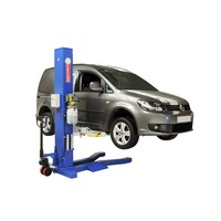 Pont élévateur à ciseaux professionnel avec commande hydraulique de précision, moteur 2,2 kW, hauteur de levage >72,8 pouces pour garage domestique
